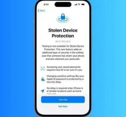 黄平苹果授权维修店分享被盗设备保护功能开启方法 